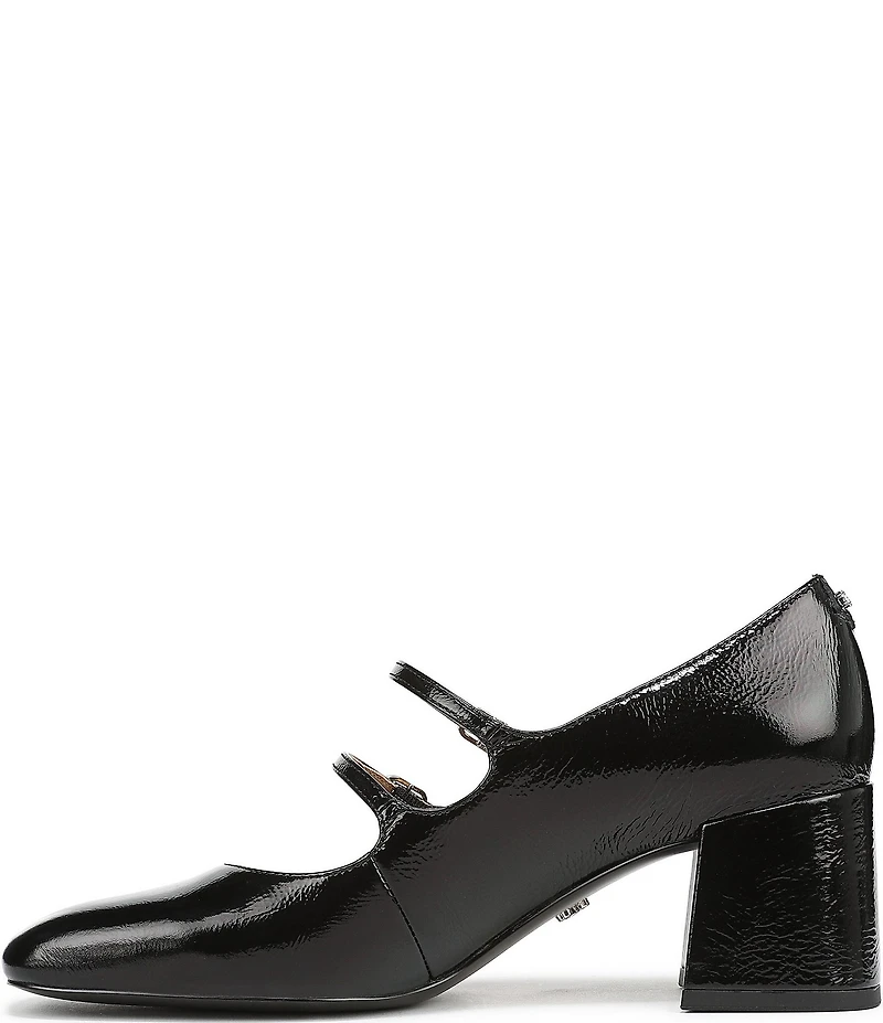 Sam Edelman Sarah Patent Leather Square Toe Mary Jane Dress Pumps