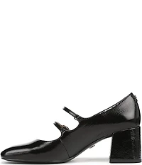 Sam Edelman Sarah Patent Leather Square Toe Mary Jane Dress Pumps