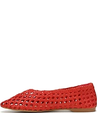 Sam Edelman Shira Woven Leather Ballet Flats