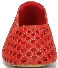 Sam Edelman Shira Woven Leather Ballet Flats