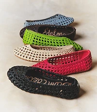 Sam Edelman Shira Woven Leather Ballet Flats