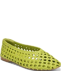 Sam Edelman Shira Woven Leather Ballet Flats