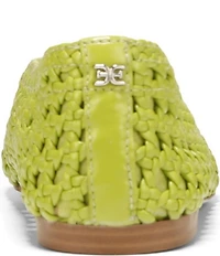 Sam Edelman Shira Woven Leather Ballet Flats