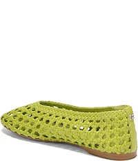 Sam Edelman Shira Woven Leather Ballet Flats