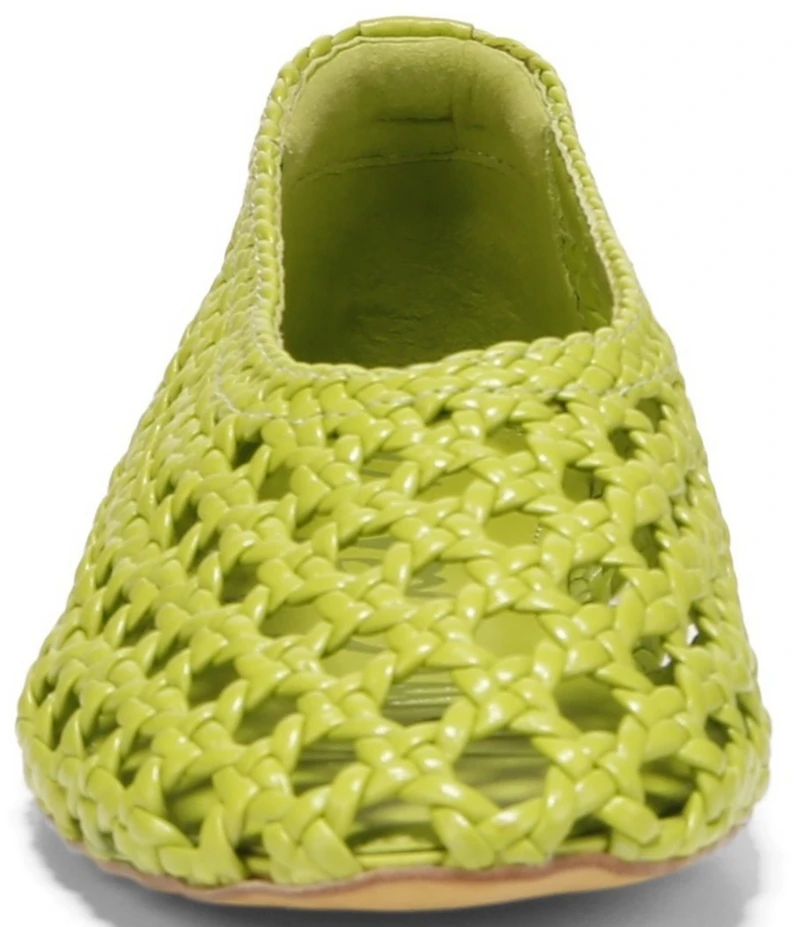 Sam Edelman Shira Woven Leather Ballet Flats