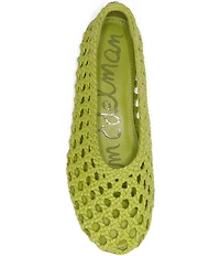 Sam Edelman Shira Woven Leather Ballet Flats