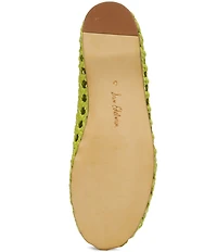 Sam Edelman Shira Woven Leather Ballet Flats