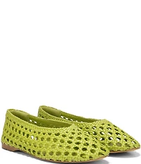 Sam Edelman Shira Woven Leather Ballet Flats