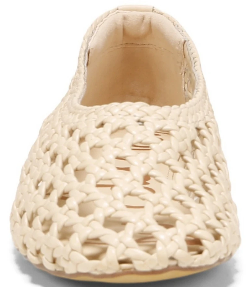 Sam Edelman Shira Woven Leather Ballet Flats