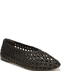 Sam Edelman Shira Woven Leather Ballet Flats