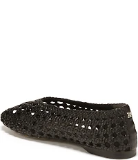 Sam Edelman Shira Woven Leather Ballet Flats