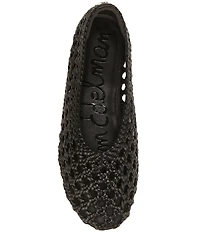 Sam Edelman Shira Woven Leather Ballet Flats