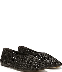 Sam Edelman Shira Woven Leather Ballet Flats