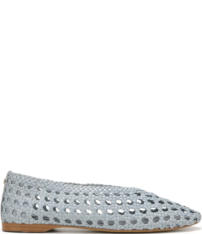 Sam Edelman Shira Woven Leather Ballet Flats