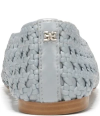 Sam Edelman Shira Woven Leather Ballet Flats
