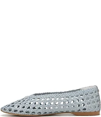 Sam Edelman Shira Woven Leather Ballet Flats