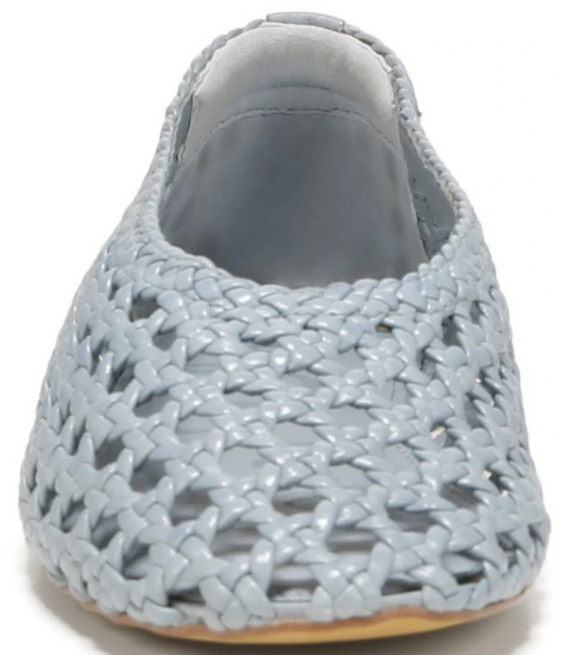 Sam Edelman Shira Woven Leather Ballet Flats