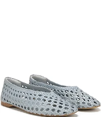Sam Edelman Shira Woven Leather Ballet Flats