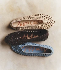 Sam Edelman Shira Woven Leather Ballet Flats