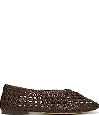 Sam Edelman Shira Woven Leather Ballet Flats