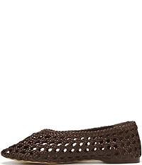 Sam Edelman Shira Woven Leather Ballet Flats