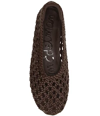 Sam Edelman Shira Woven Leather Ballet Flats