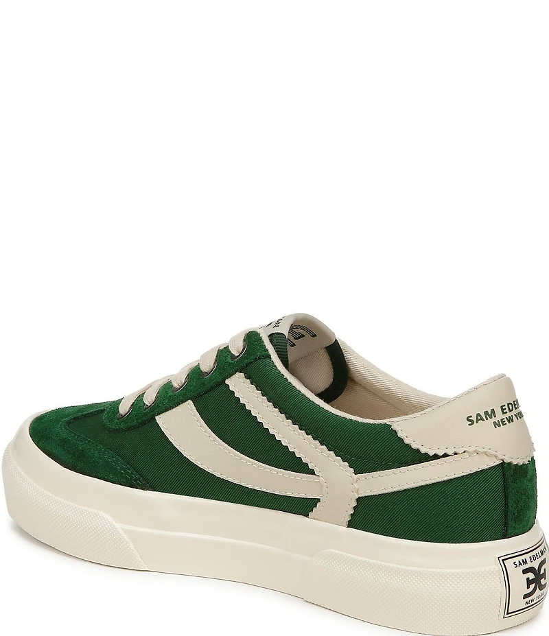 Sam Edelman Simone Suede Leather Platform Lace Up Sneakers