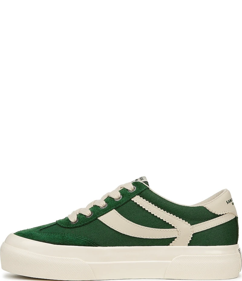 Sam Edelman Simone Suede Leather Platform Lace Up Sneakers