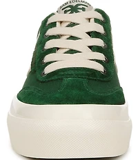 Sam Edelman Simone Suede Leather Platform Lace Up Sneakers