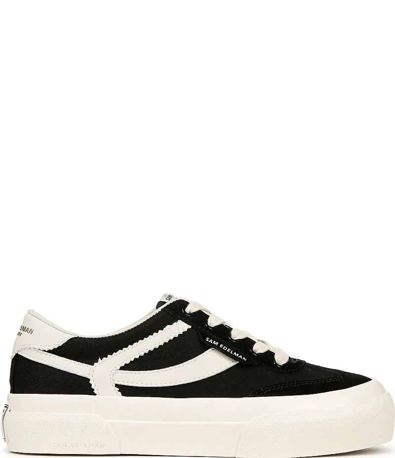Sam Edelman Simone Suede Leather Platform Lace Up Sneakers