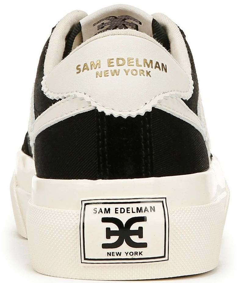 Sam Edelman Simone Suede Leather Platform Lace Up Sneakers