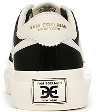 Sam Edelman Simone Suede Leather Platform Lace Up Sneakers