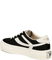 Sam Edelman Simone Suede Leather Platform Lace Up Sneakers