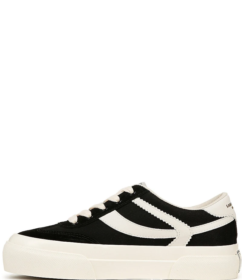 Sam Edelman Simone Suede Leather Platform Lace Up Sneakers