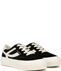 Sam Edelman Simone Suede Leather Platform Lace Up Sneakers