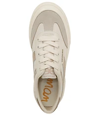 Sam Edelman Simone Suede Leather Platform Lace Up Sneakers