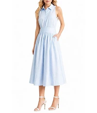 Sam Edelman Striped Midi Shirtdress