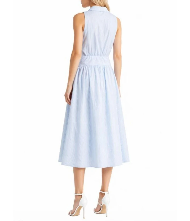 Sam Edelman Striped Midi Shirtdress