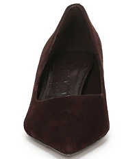 Sam Edelman Summer Suede Pointed Toe Kitten Heel Pumps