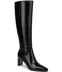 Sam Edelman Sylvia Glossy Leather Tall Dress Boots