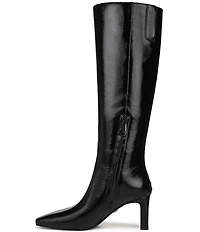 Sam Edelman Sylvia Glossy Leather Tall Dress Boots