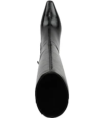 Sam Edelman Sylvia Glossy Leather Tall Dress Boots