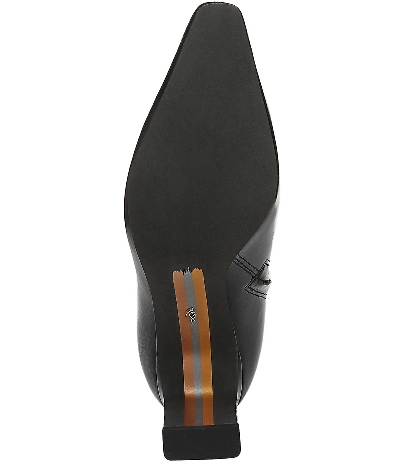 Sam Edelman Sylvia Glossy Leather Tall Dress Boots