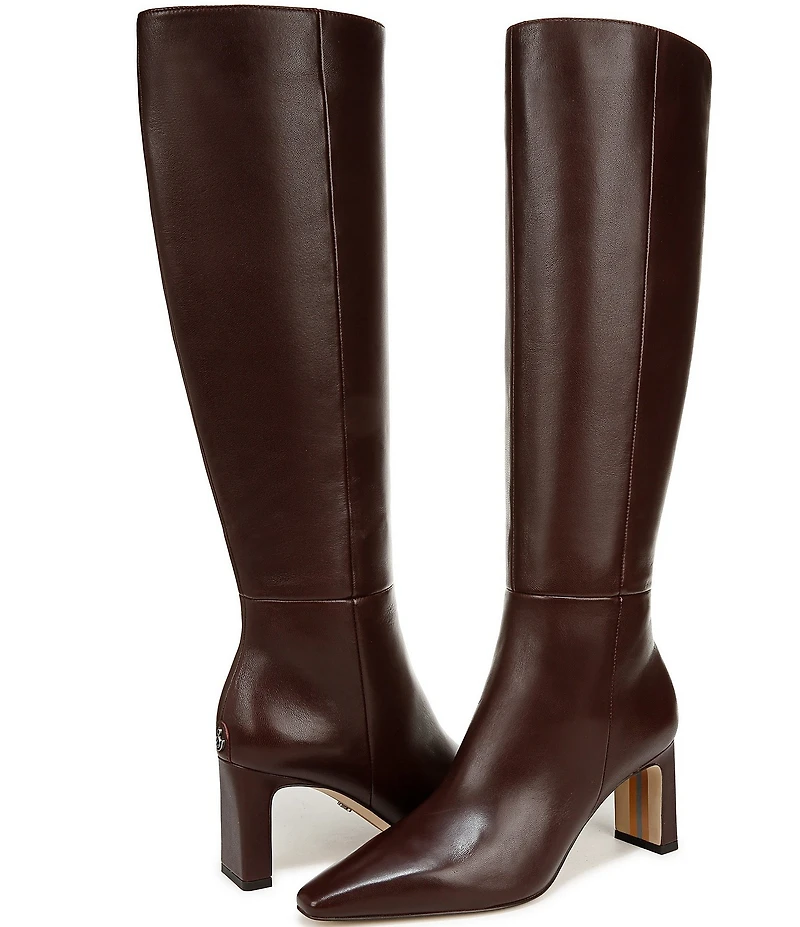 Sam Edelman Sylvia Leather Tall Dress Boots
