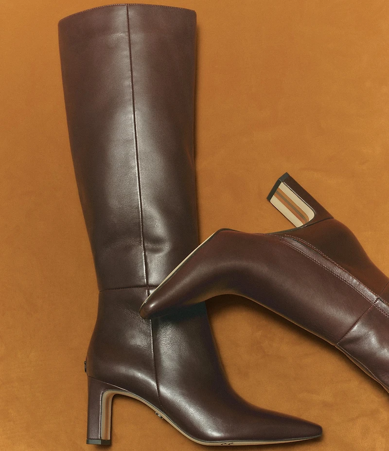 Sam Edelman Sylvia Leather Tall Dress Boots