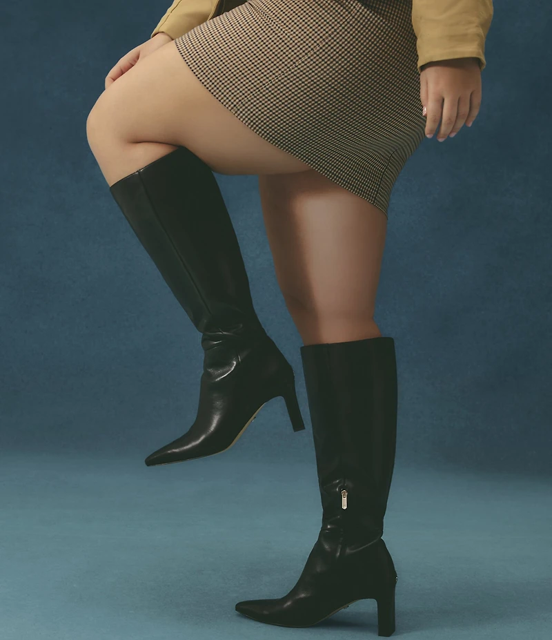 Sam Edelman Sylvia Leather Tall Dress Boots
