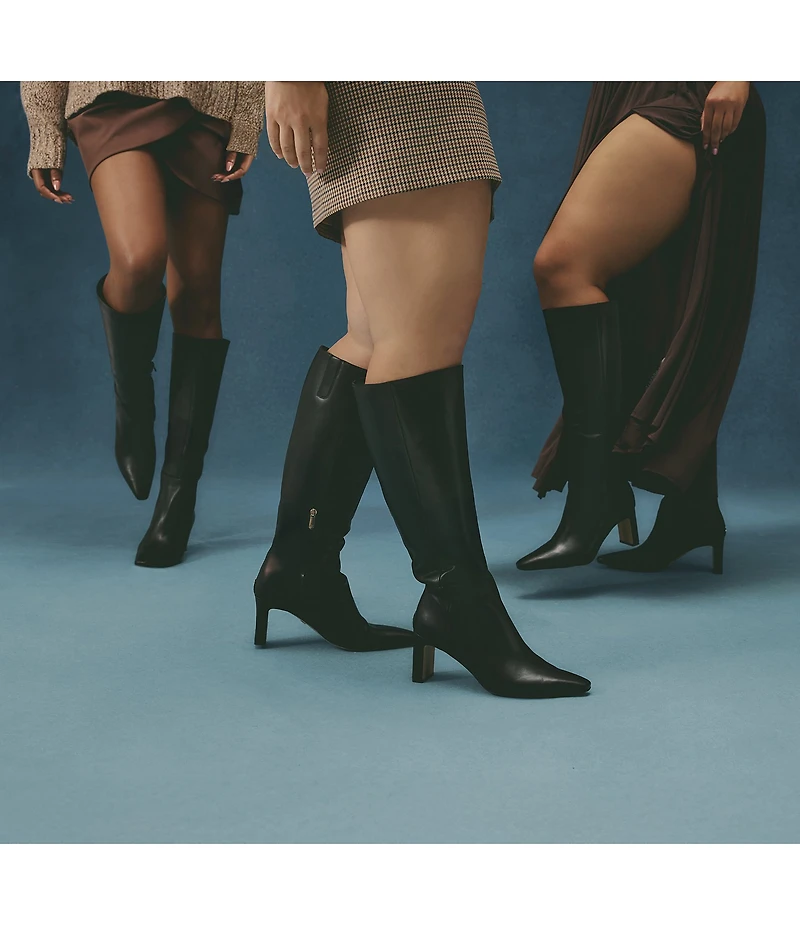Sam Edelman Sylvia Leather Tall Dress Boots