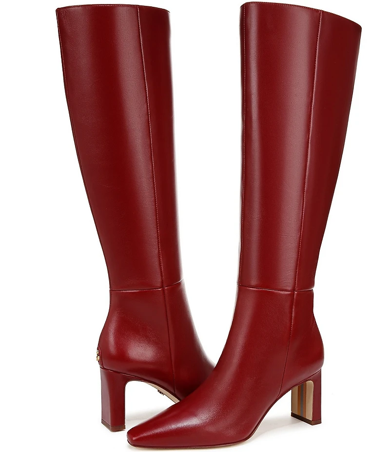 Sam Edelman Sylvia Leather Tall Dress Boots