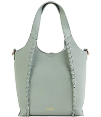 Sam Edelman Sylvia Mini Leather Whipstitch Bucket Bag