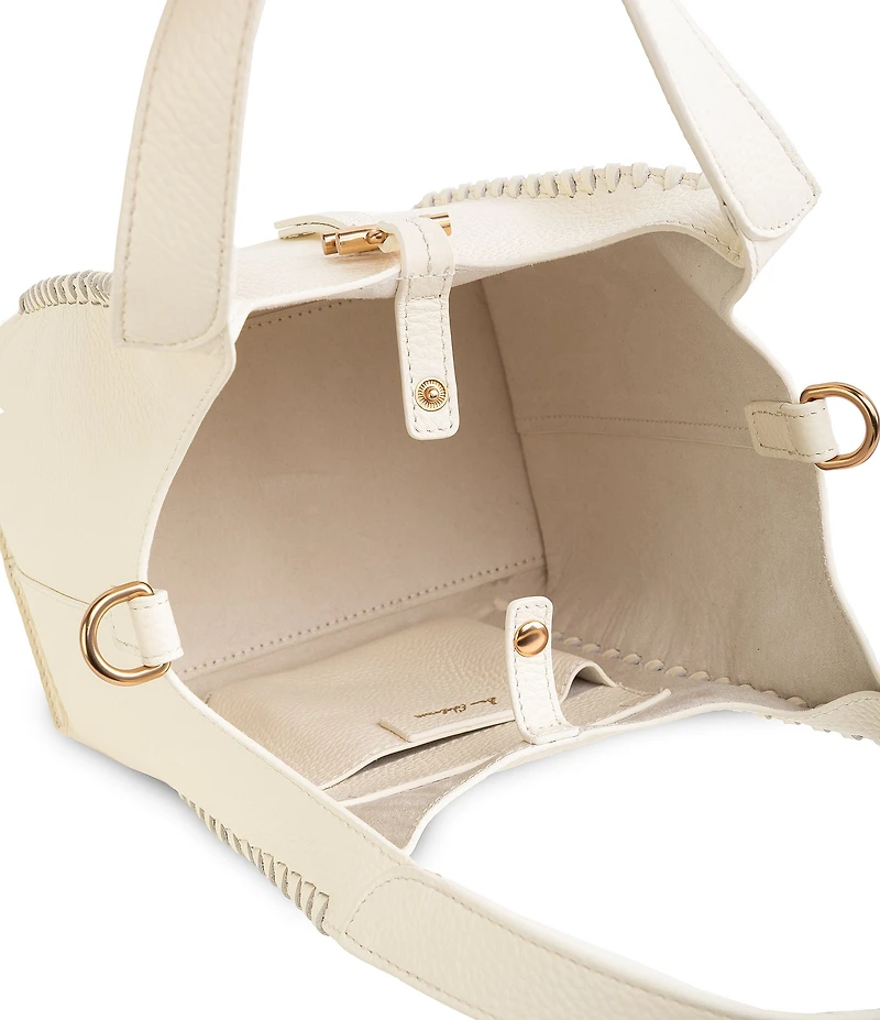 Sam Edelman Sylvia Mini Whipstitch Bucket Bag